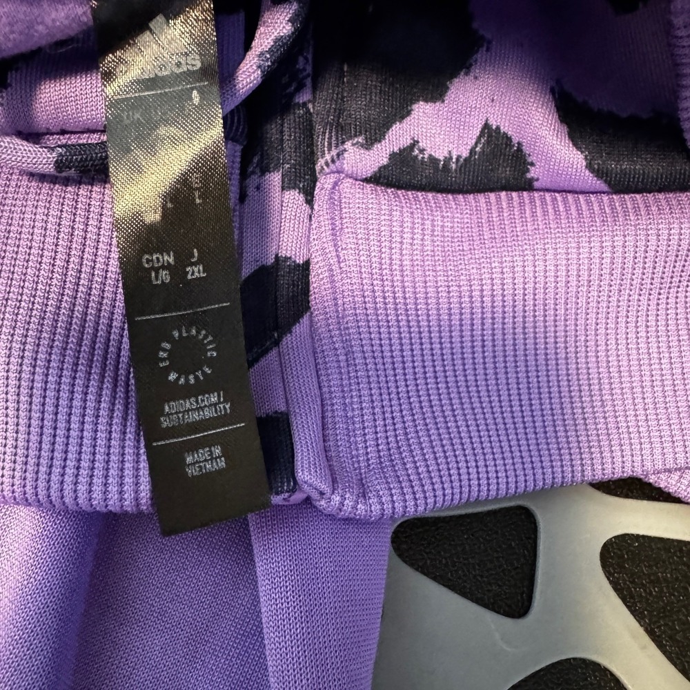 Adidas Tiro Suit Up Track Suit Women's Large Violet Fusion Activewear Athleisure - Picture 11 of 14